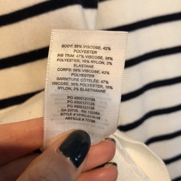 Striped Aritzia Babaton Sweater - Picture 4 of 4